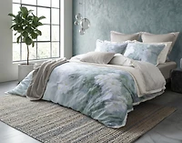 Persuasion Floral Duvet Cover, TENCEL Lyocell, Floral, White,