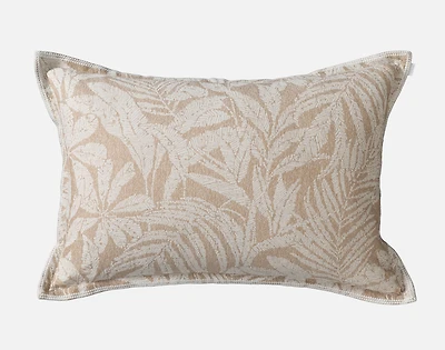 Dorado Pillow Sham, Botanical, Beige, Queen