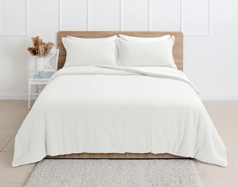 Recycled Microfiber Comforter Set