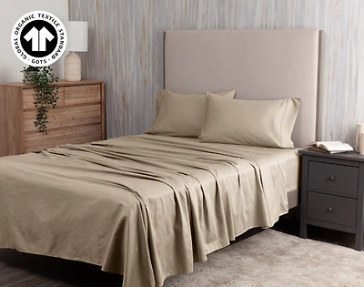 300TC Organic Cotton Sheet Set