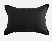 Raven Pillow Sham, Black,