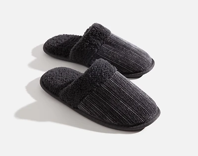 Chenille Sherpa Slippers