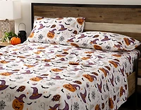 Halloween Cotton Percale Sheet Set