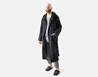 Yarn Dye Terry Hooded Bathrobe