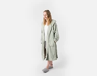 Mini Bubble Hooded Bathrobe