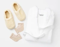 3-Piece Luxe Loungewear Bundle - White,