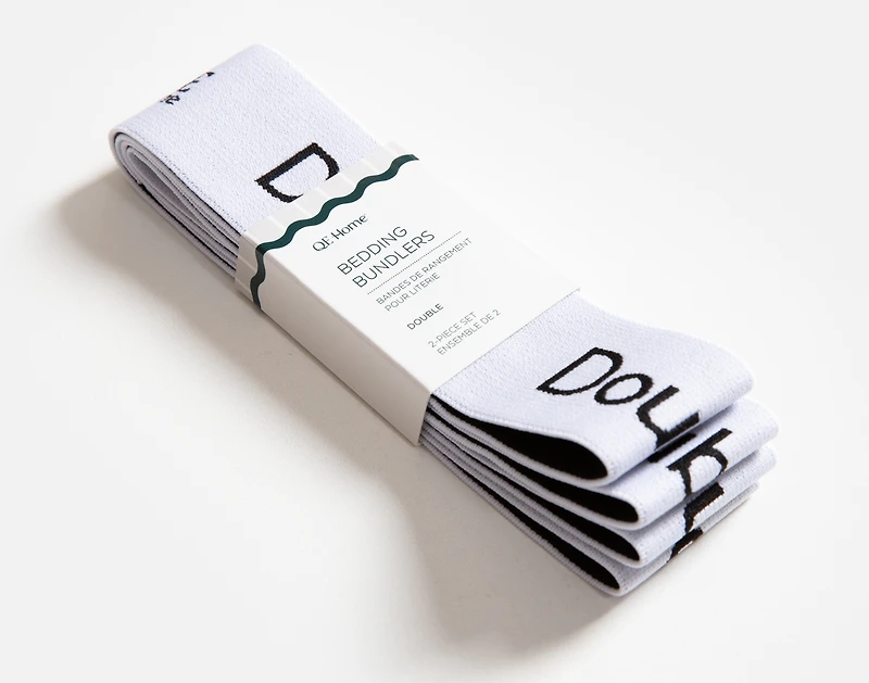 Bedding Bundlers (Set of 2), White,