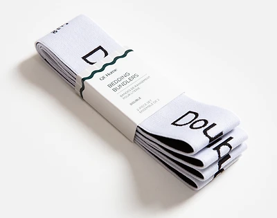 Bedding Bundlers (Set of 2), White,