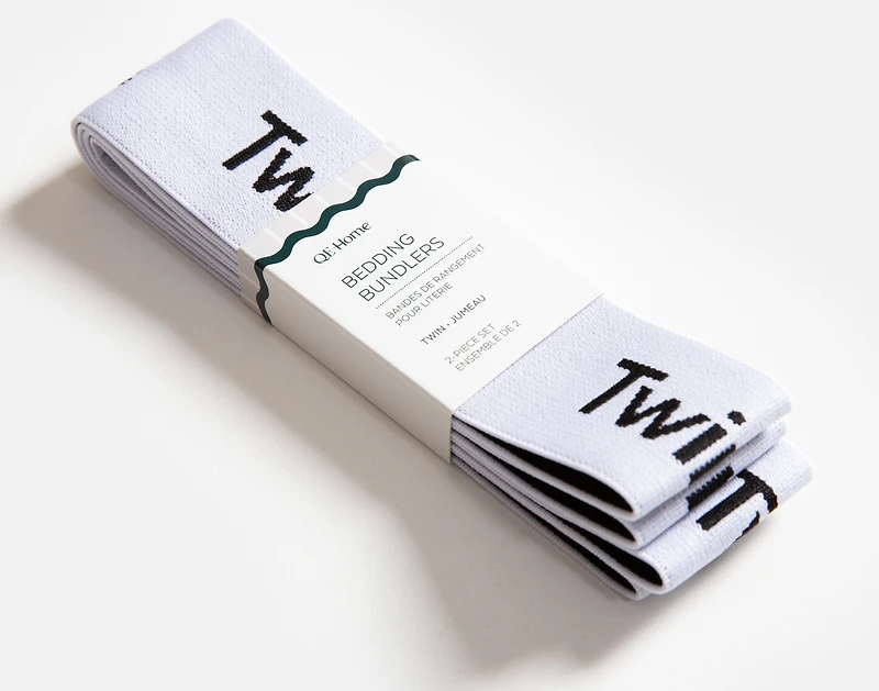 Bedding Bundlers (Set of 2), White,