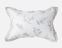 Annika Pillow Sham, Floral, White,