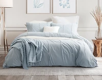 Clio Duvet Cover, Cotton Set, Blue,