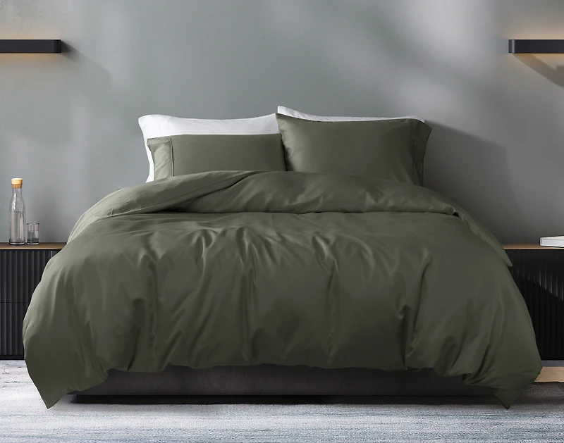 500TC Eucalyptus Luxe TENCEL Lyocell Sheet Set Duvet Cover