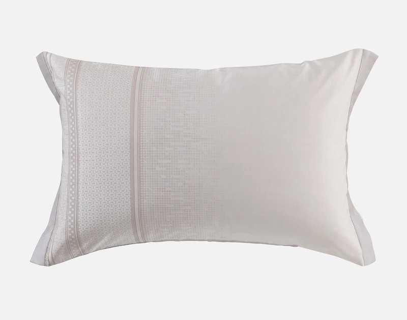 Renley Pillow Sham, Geometric, Grey,