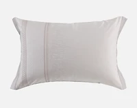 Renley Pillow Sham, Geometric, Grey,