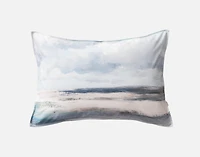 Windswept Pillow Sham, Scenic, Blue,