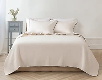 Ines Quilt Set, Beige,