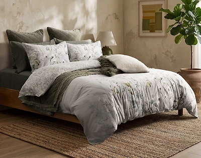 Greydon Duvet Cover, TENCEL Lyocell, Botanical,