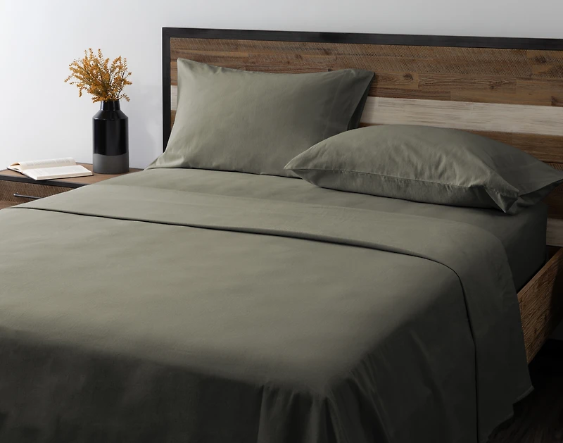 Organic Cotton Flannel Sheet Set