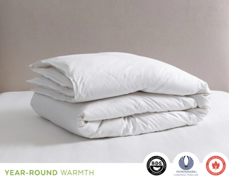 Prestige White Goose Down Duvet, Crafted