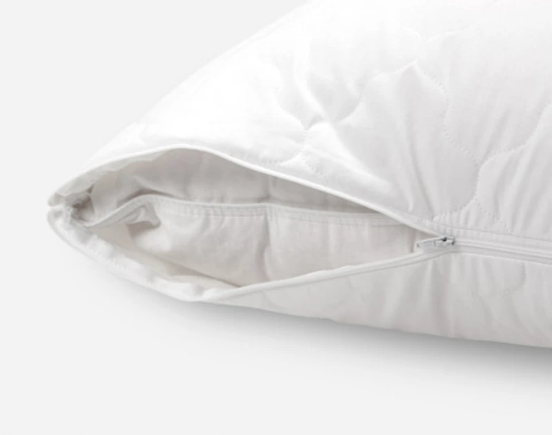 Elite Quilted Pillow Protector, OEKO-TEX Certified, White,