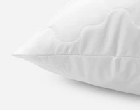 Elite Quilted Pillow Protector, OEKO-TEX Certified, White,