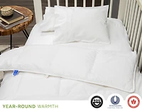 Petite White Goose Down Duvet, Crafted