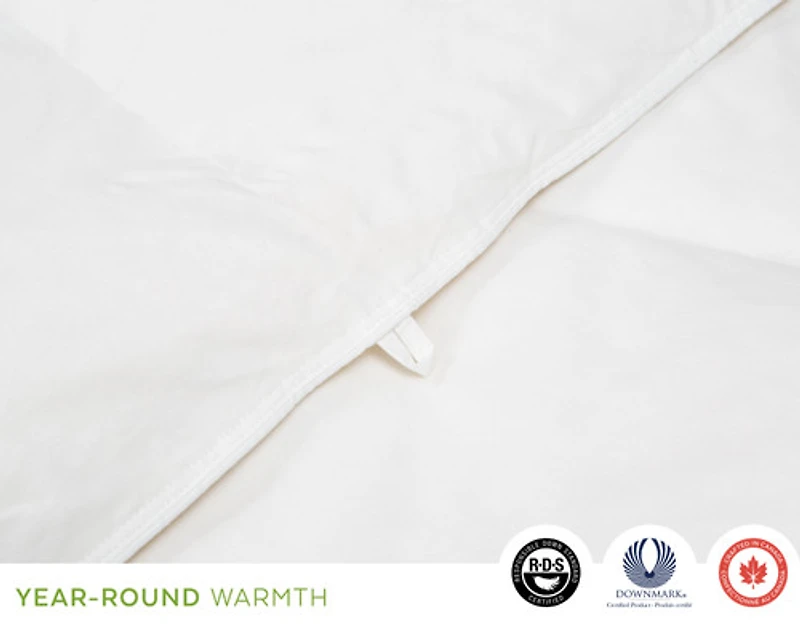 Petite White Goose Down Duvet, Crafted