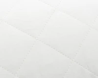 Silk Filled Pillow Protector, White,