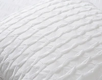 Kailua Square Cushion Cover, White, 18" x 18"