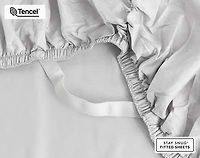 500TC Eucalyptus Luxe TENCEL Lyocell Sheet Set Fitted