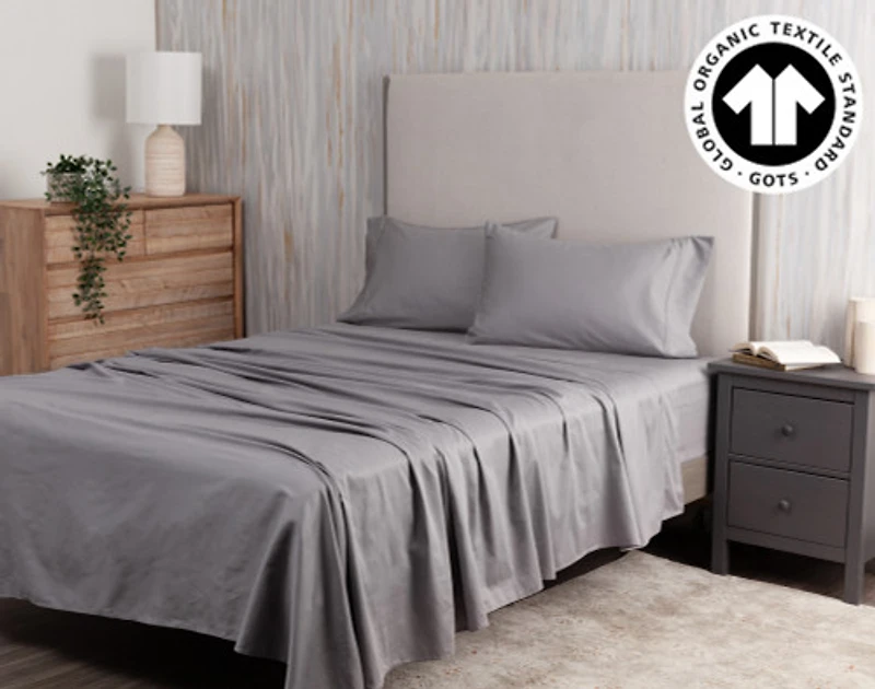 300TC Organic Cotton Sheet Set