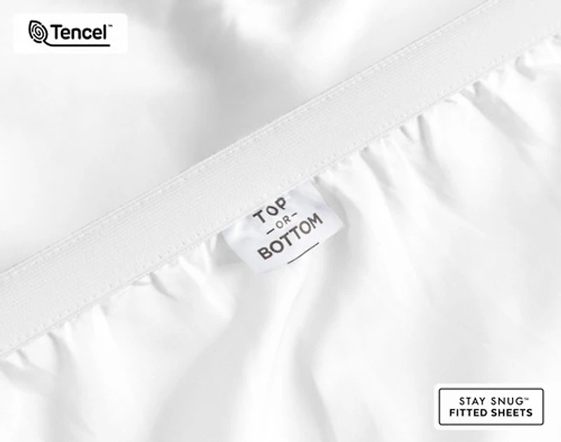 500TC Eucalyptus Luxe TENCEL Lyocell Sheet Set Fitted