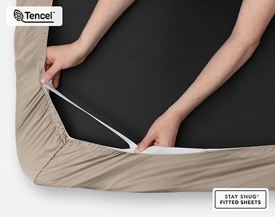 500TC Eucalyptus Luxe TENCEL Lyocell Sheet Set Fitted