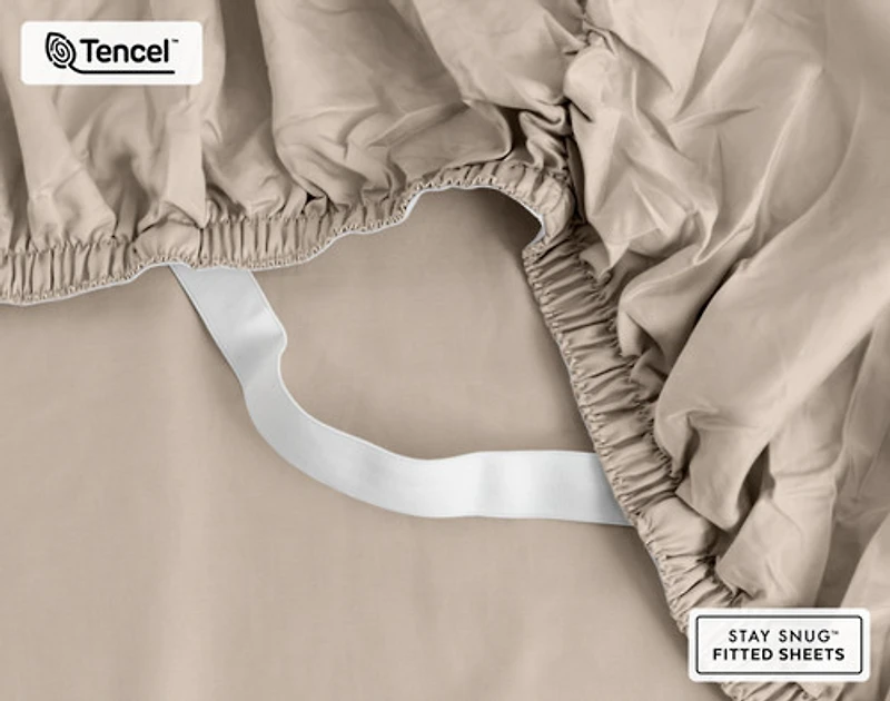 500TC Eucalyptus Luxe TENCEL Lyocell Sheet Set Fitted