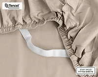 500TC Eucalyptus Luxe TENCEL Lyocell Sheet Set Fitted