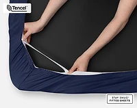 500TC Eucalyptus Luxe TENCEL Lyocell Sheet Set Fitted