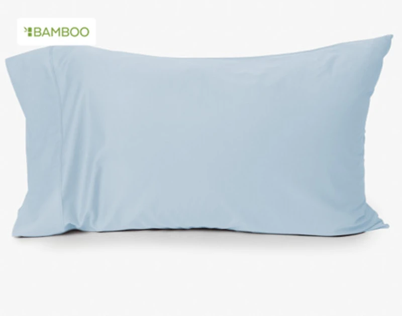 Bamboo Cotton Pillowcases - Sky (Set of 2)