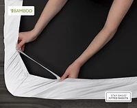310TC Bamboo Cotton Fitted Sheet