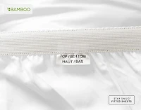 310TC Bamboo Cotton Fitted Sheet
