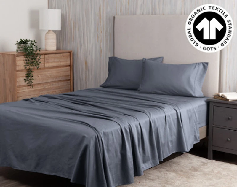 300TC Organic Cotton Sheet Set