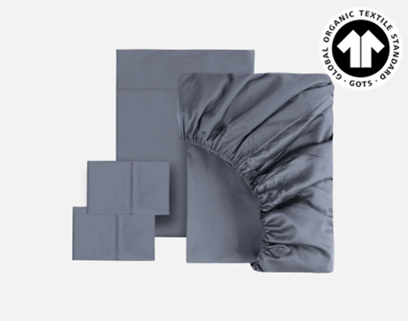 300TC Organic Cotton Sheet Set