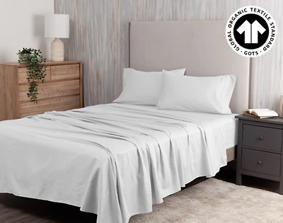 300TC Organic Cotton Sheet Set