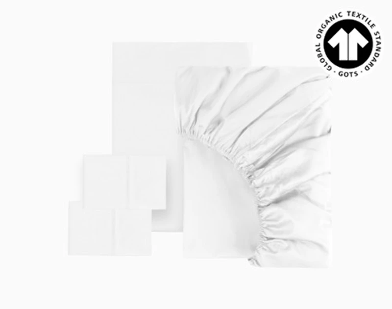 300TC Organic Cotton Sheet Set