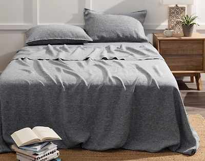 Signature Vintage Washed European Linen Flat Sheet