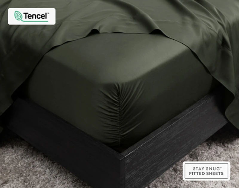 BeechBliss TENCEL Modal Fitted Sheet - Rainforest