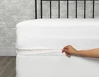 Sleep Shield Anti Bed Bug Mattress Encasement, White,