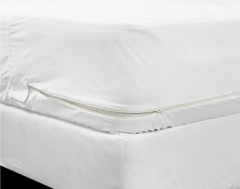 Sleep Shield Anti Bed Bug Mattress Encasement, White,