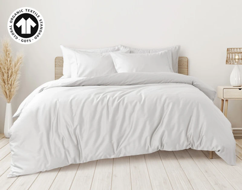 300TC Organic Cotton Duvet Cover