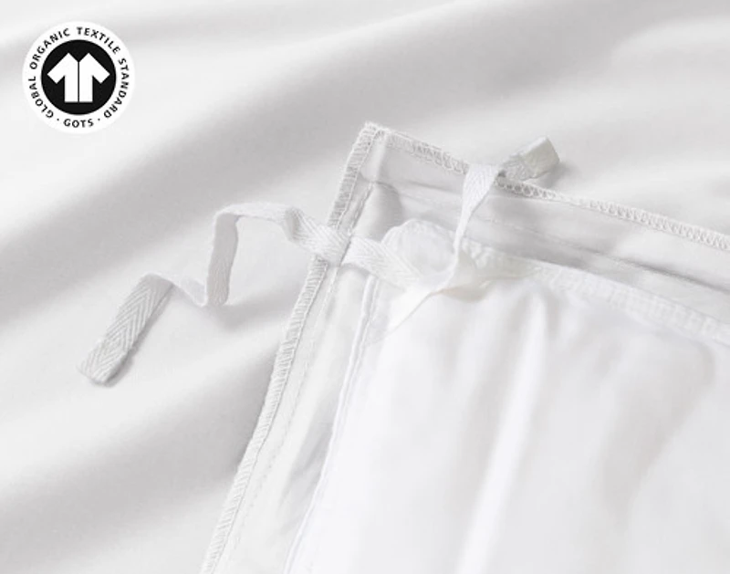 300TC Organic Cotton Duvet Cover