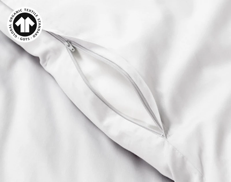 300TC Organic Cotton Duvet Cover